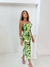 Vestido longo drapeado