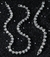 Conjunto Rivieras corações colar e bracelete