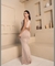Vestido longo transpassado - comprar online