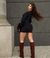 Vestido detalhe dourado - comprar online