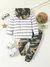 Com capuz listrado casual para bebê, calça camuflada, criança infantil, conju
