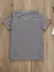 T-shirt manga curta para menino, roupa casual com letras estampadas, roupa verão na internet