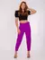 Calça feminina social com cinto ziper CL-002 - comprar online