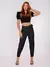 Calça feminina social com cinto ziper CL-002 - comprar online