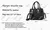 Bolsa de ombro de couro PU vintage para mulheres, bolsas com alça superior, bol - comprar online