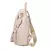 Mochila bordada estilo nacional para mulheres, sacos de ombro impermeáveis, moc