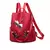 Mochila Bordada Simples para Mulheres, Mochila de Ombro Oxford Impermeável Moch na internet