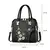 Bolsa de ombro bordada vintage para mulheres, bolsas de alça superior, bolsa me - Irislandia Variedades