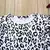 Conjunto de saias de leopardo recém-nascido, roupa de bebê, manga comprida, ou - comprar online