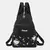 Estilo simples bordado pequena mochila sacos de ombro para mulheres casual oxfor na internet