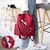 Imagem do Mochila Bordada Simples para Mulheres, Mochila de Ombro Oxford Impermeável Moch