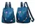 Mochila bordada estilo nacional para mulheres, sacos de ombro impermeáveis, moc - comprar online