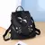 Mochila Bordada Simples para Mulheres, Mochila de Ombro Oxford Impermeável Moch - loja online
