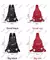 Estilo simples bordado pequena mochila sacos de ombro para mulheres casual oxfor - comprar online