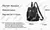 Imagem do Mochila bordada estilo nacional para mulheres, sacos de ombro impermeáveis, moc