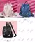 Mochila bordada estilo nacional para mulheres, sacos de ombro impermeáveis, moc - comprar online