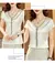 Blusa casual solta de cetim feminina, camisa de manga curta, moda sólida, borla - comprar online