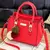 Imagem do Bolsa feminina crossbody de couro pu, bolsa de ombro de alta qualidade alça sup
