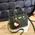 Bolsa feminina crossbody de couro pu, bolsa de ombro de alta qualidade alça sup - Irislandia Variedades