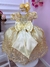 Vestido Infantil Amarelo Renda Realeza e Aplique Borboletas (2246AM) na internet