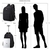 MOCHILA DE RODINHAS NOTEBOOK ESCOLAR MASCULINA ALCA COSTAS GRANDE REFORCADA MALA na internet