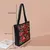 Bolsa de Ombro Bordada Feminina, Bolsa Casual, Bordada, Lona, Phoenix, Étnica na internet