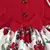 Vestido de verão para bebês de 0 a 3 anos, manga curta, bonito, design floral,