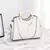 Bolsa feminina com alça em forma de gato, moderna e elegante, cor sólida, simp - comprar online