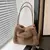 Bolsa de ombro fofa feminina bolsa de alça superior 2024 nova moda feminina out
