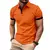 Camisa polo de manga curta masculina, camiseta estampada, lapela, passeio, grand - comprar online