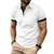 Camisa polo de manga curta masculina, camiseta estampada, lapela, passeio, grand - comprar online