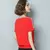 Blusa de manga curta solta para mulheres, tops casuais, camisas brancas, roupas