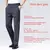 Calça de terno casual para negócios masculino, calça comprida de manga reta m - Irislandia Variedades