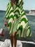 Vestido longo de manga Batwing feminino, vestidos soltos, gola virada para baixo - loja online