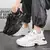 Imagem do Nova primavera sapatos masculinos na moda versátil tênis casual confortável p