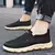 Novos sapatos casuais masculinos ao ar livre antiderrapante preguiçoso apartamentos versátil confortável sapatos masculinos moda respirável sapatos leves homme zapatos - Irislandia Variedades