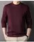 2024 inverno de pelúcia camisola de malha masculina em torno do pescoço fundo - comprar online