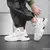 Nova primavera sapatos masculinos na moda versátil tênis casual confortável p