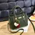 Bolsa feminina crossbody de couro pu, bolsa de ombro de alta qualidade alça sup - loja online