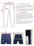 Calça trapezóide masculina, calça casual fina para negócios, pai de meia ida na internet