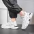 Nova primavera sapatos masculinos na moda versátil tênis casual confortável p - Irislandia Variedades