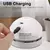 Aspirador de Mesa com Escova Limpa, Carregamento USB, Mesa Sweeper, Mini Desktop