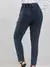 Calça jeans feminina casual plus size, cintura alta, slim fit, confortável, el na internet