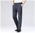 Calça de terno casual para negócios masculino, calça comprida de manga reta m - Irislandia Variedades
