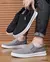 Novos sapatos de lona masculinos na moda versátil apartamentos confortáveis sa - loja online
