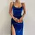 Vestidos de festa sexy feminino com cinta de veludo, vestido de noite slim fit, - loja online