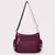 Bolsa de ombro de nylon multicamadas, bolsa com zíper multibolsos, bolsa mensag - loja online