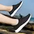 Tênis de malha grosso casual masculino, sapatos ocos, sapatos repetidos, tênis - Irislandia Variedades