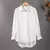Blusa casual de manga comprida feminina, roupa solta, elegante, colarinho abotoa