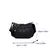 Bolsa de ombro de nylon multicamadas, bolsa com zíper multibolsos, bolsa mensag na internet
